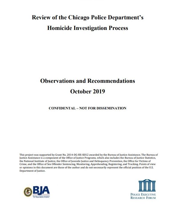 Review of the Chicago Police Department’s Homicide Investigation Process
