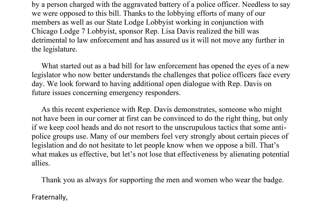 Brothers and sisters in the FOP